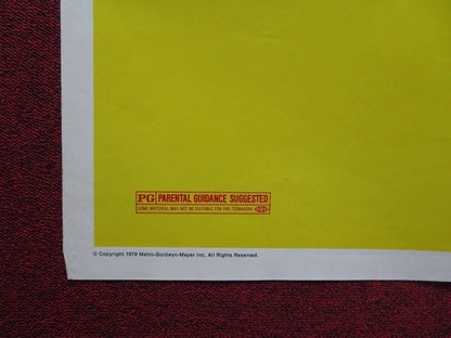 CORVETTE SUMMER FOLDED US ONE SHEET POSTER MARK HAMILL ANIIE POTTS 1978 - Rendezvous Cinema