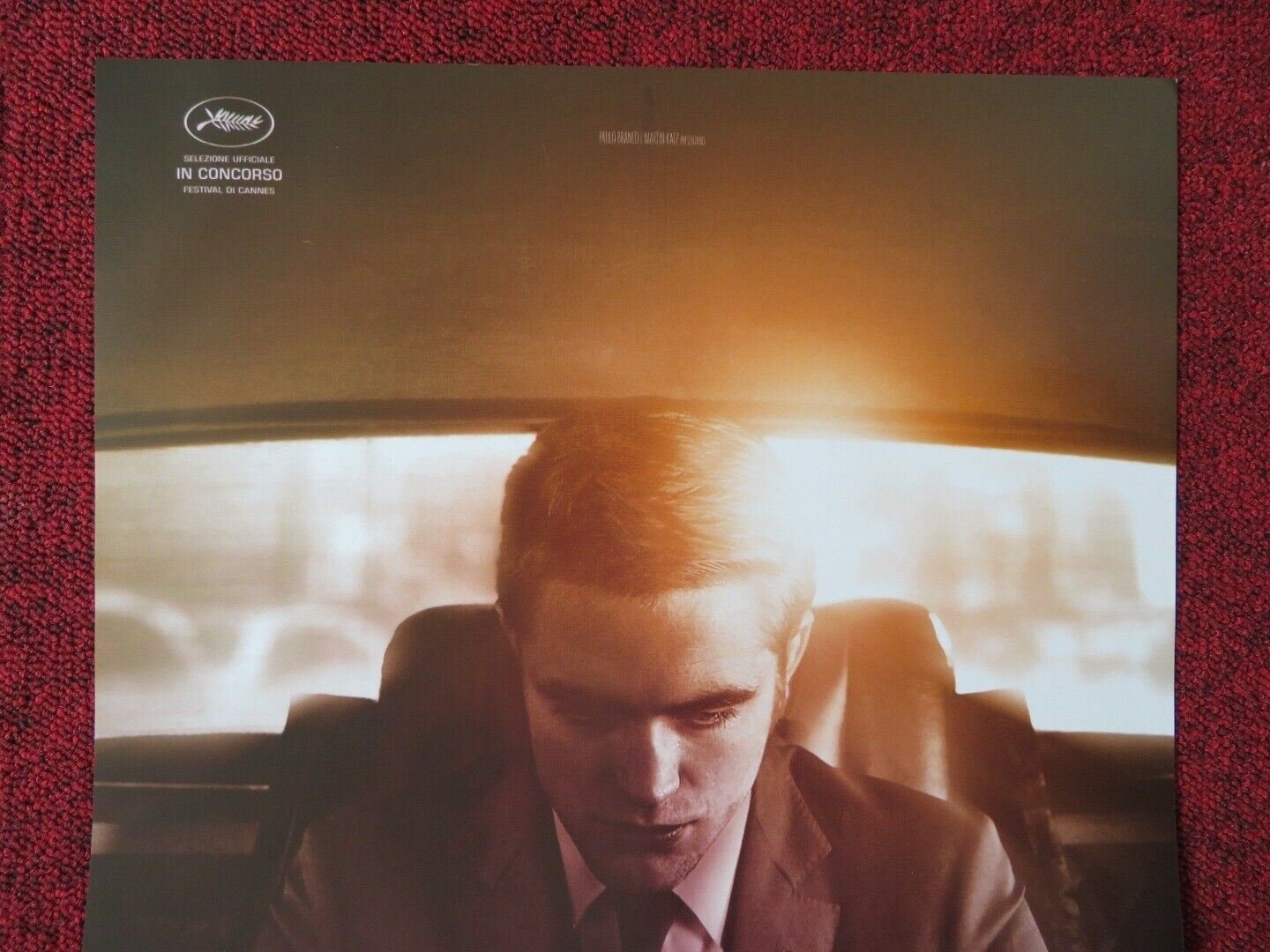 COSMOPOLIS ITALIAN LOCANDINA (26.5"x12.5") POSTER PATTINSON CRONENBERG 2012 Movie posters
