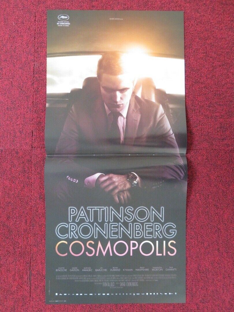 COSMOPOLIS ITALIAN LOCANDINA (26.5"x12.5") POSTER PATTINSON CRONENBERG 2012 Movie posters