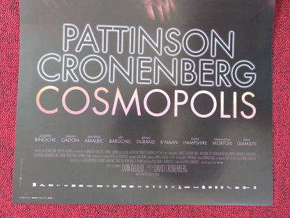 COSMOPOLIS ITALIAN LOCANDINA (26.5"x12.5") POSTER PATTINSON CRONENBERG 2012 Movie posters