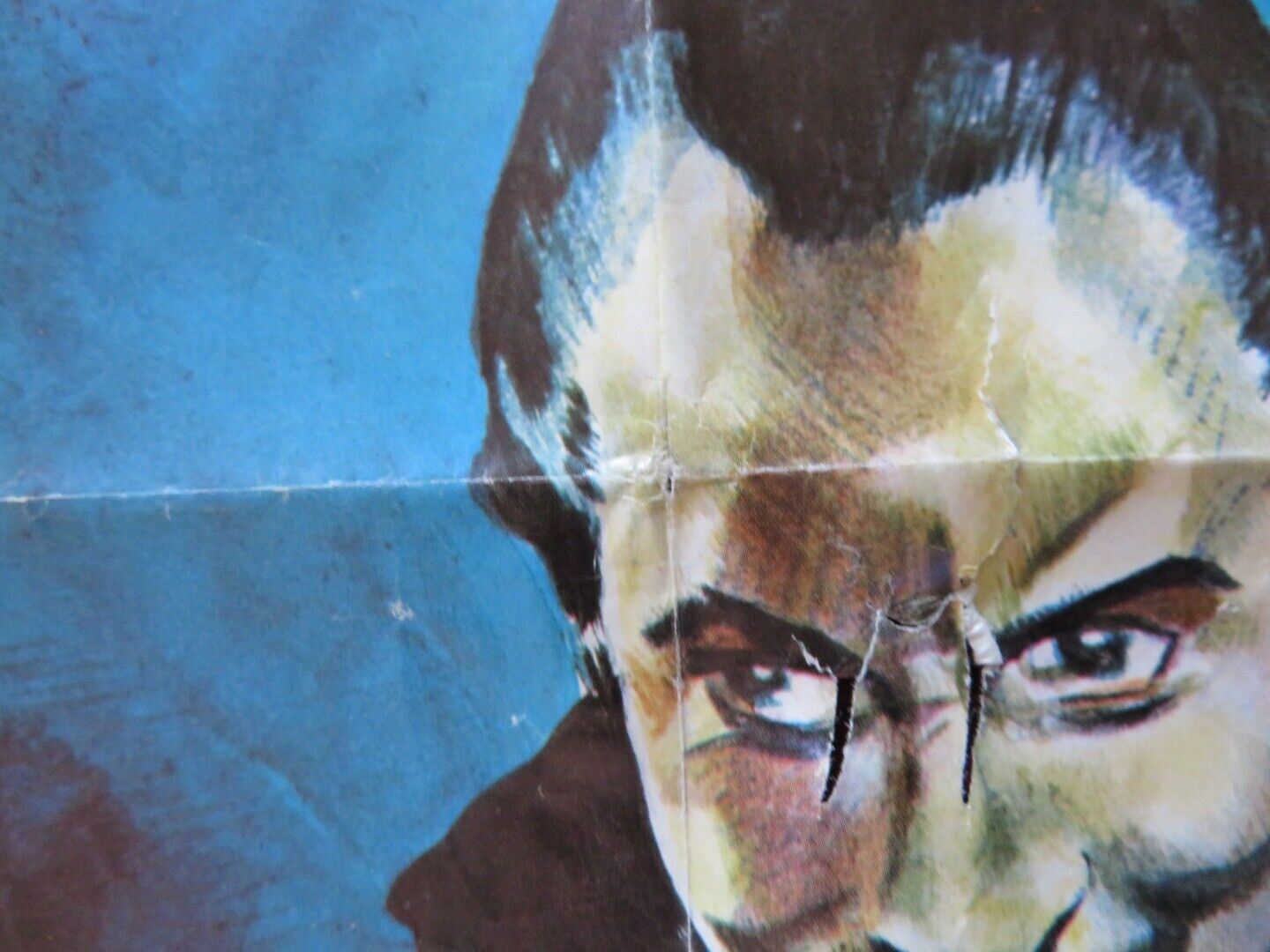 COUNT DRACULA AND HIS VAMPIRE BRIDE FOLDED US ONE SHEET POSTER 1973 - Rendezvous Cinema