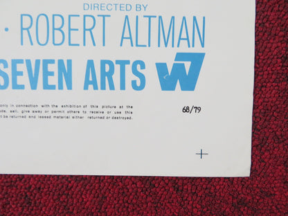 COUNTDOWN FOLDED US ONE SHEET POSTER JAMES CAAN JOANNA MOORE 1968 Rendezvous Cinema Movie posters