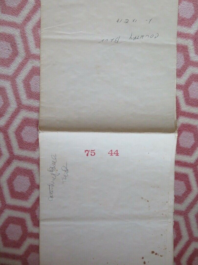 COUNTRY BLUE US ONE SHEET POSTER DUB TAYLOR JACK CONRAD 1973 Movie posters