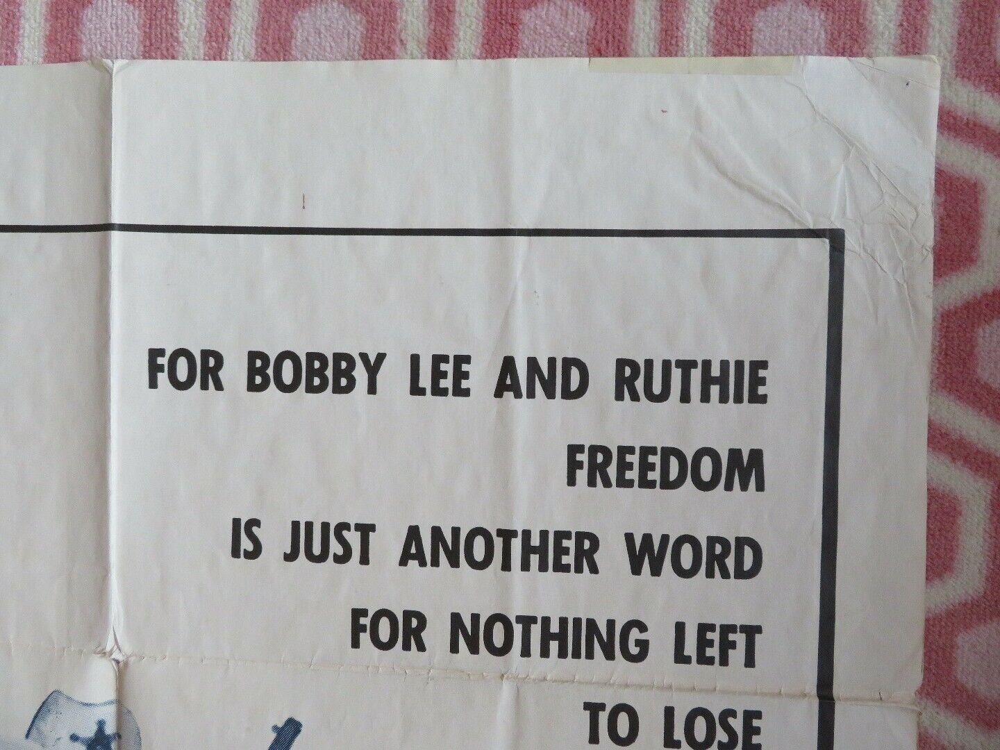 COUNTRY BLUE US ONE SHEET POSTER DUB TAYLOR JACK CONRAD 1973 Movie posters