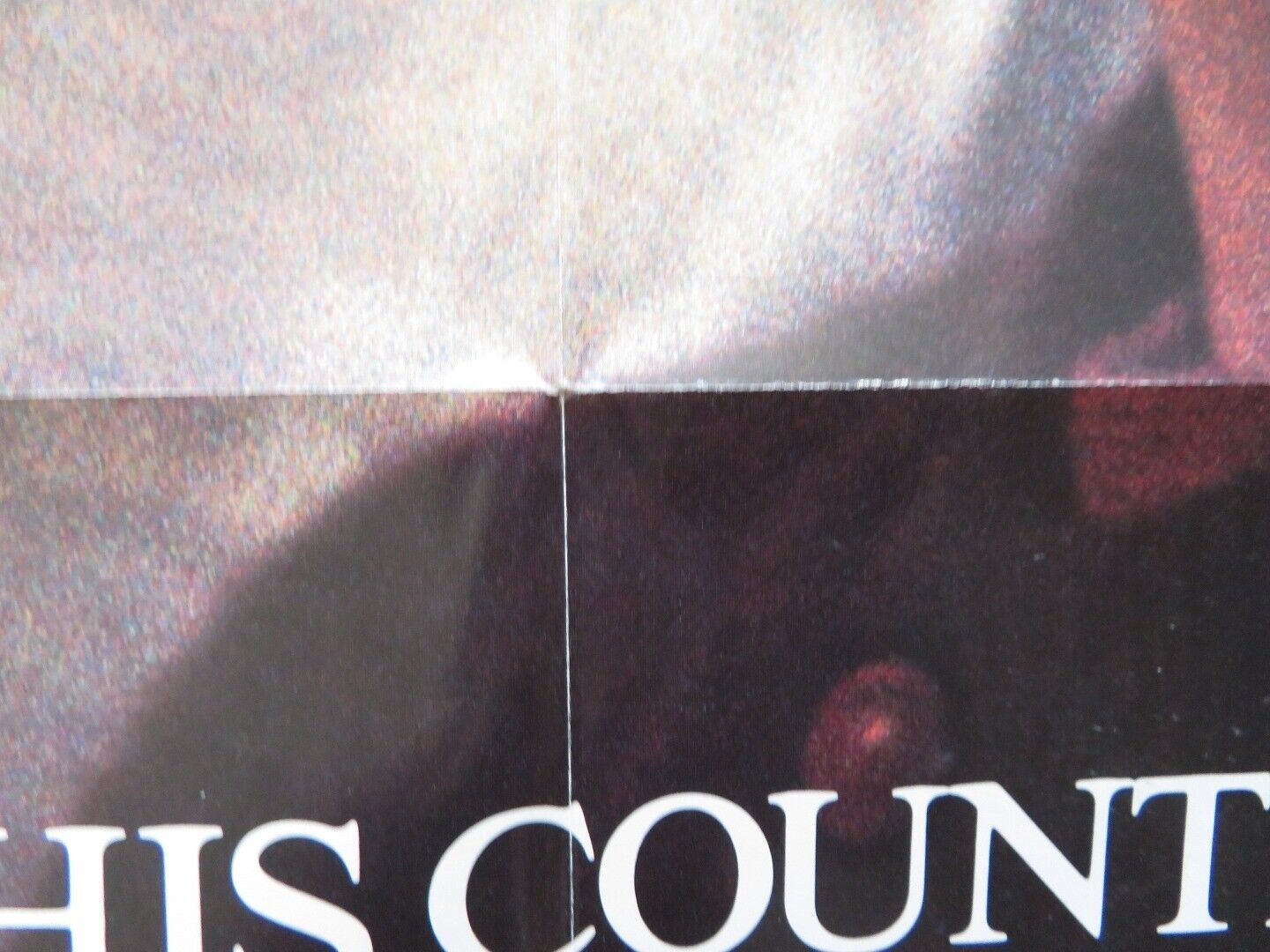 COUNTRY FOLDED US ONE SHEET POSTER JESSICA LANGE SAM SHEPARD 1984 Movie posters