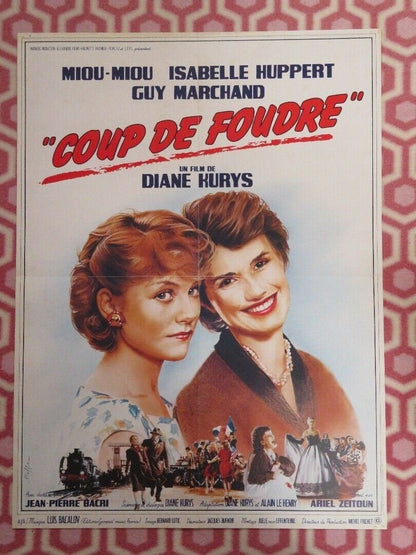 COUP DE FOUDRE/ Entre Nous FRENCH (22.5" x 30") POSTER MIOU - MIOU 1983 Movie posters