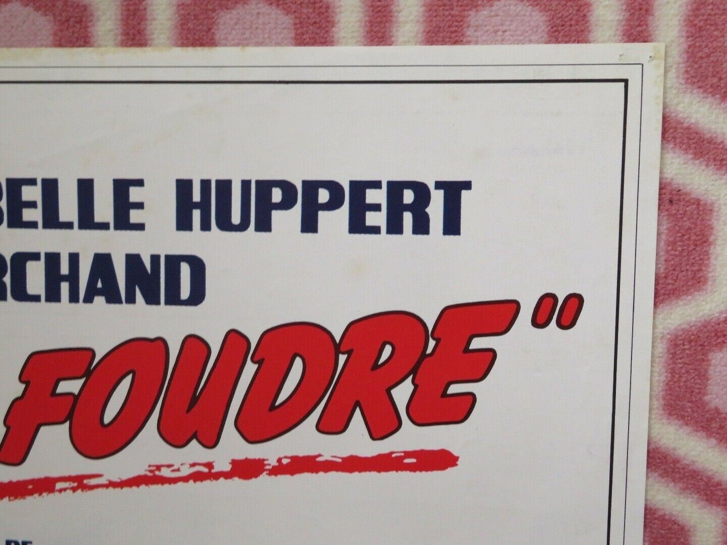 COUP DE FOUDRE/ Entre Nous FRENCH (22.5" x 30") POSTER MIOU - MIOU 1983 Movie posters