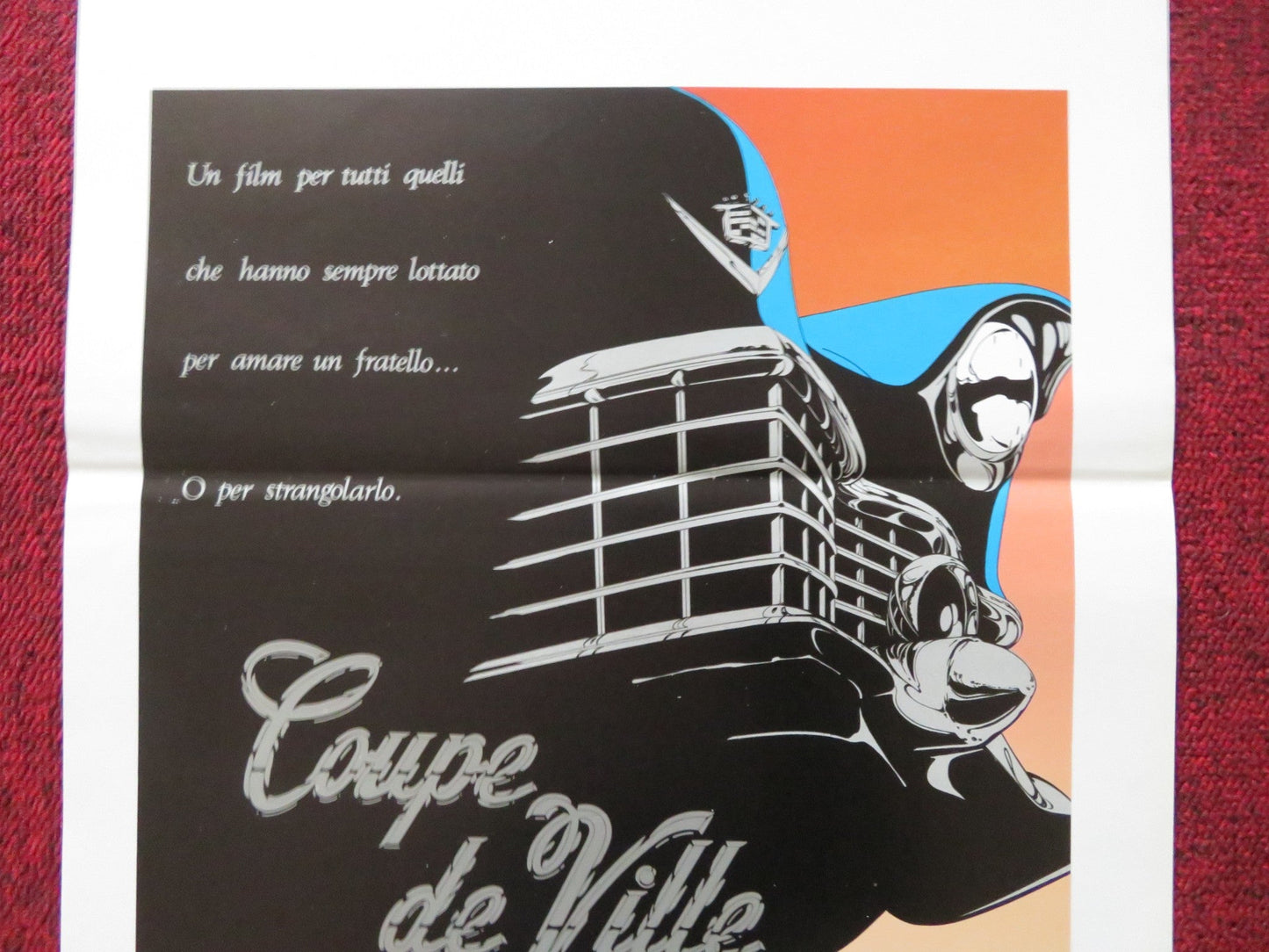 COUPE DE VILLE ITALIAN LOCANDINA POSTER PATRICK DEMPSEY ARYE GROSS 1990 Rendezvous Cinema Movie posters