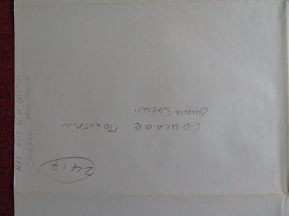 COURAGE MOUNTAIN SPANISH ROLLED POSTER CHARLIE SHEEN LESLIE CARON 1990 Movie posters