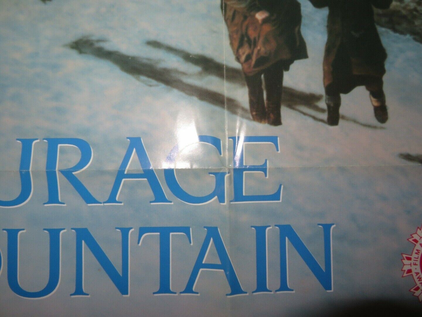 COURAGE MOUNTAIN US ONE SHEET POSTER CHARLIE SHEEN 1990 Movie posters