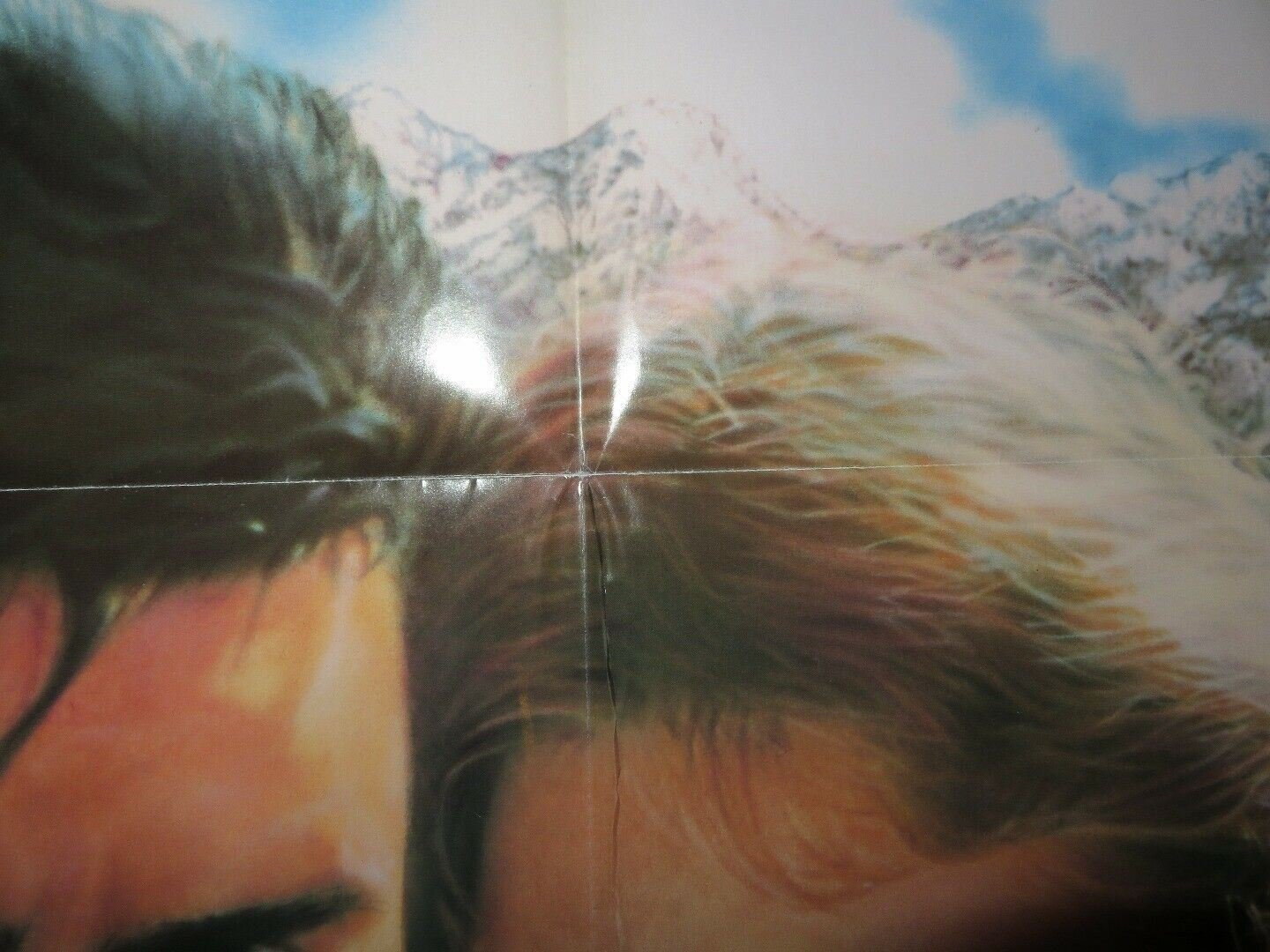 COURAGE MOUNTAIN US ONE SHEET POSTER CHARLIE SHEEN 1990 Movie posters