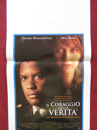 COURAGE UNDER FIRE ITALIAN LOCANDINA POSTER DEZEL WASHINGTON MEG RYAN 1997 Rendezvous Cinema Movie posters