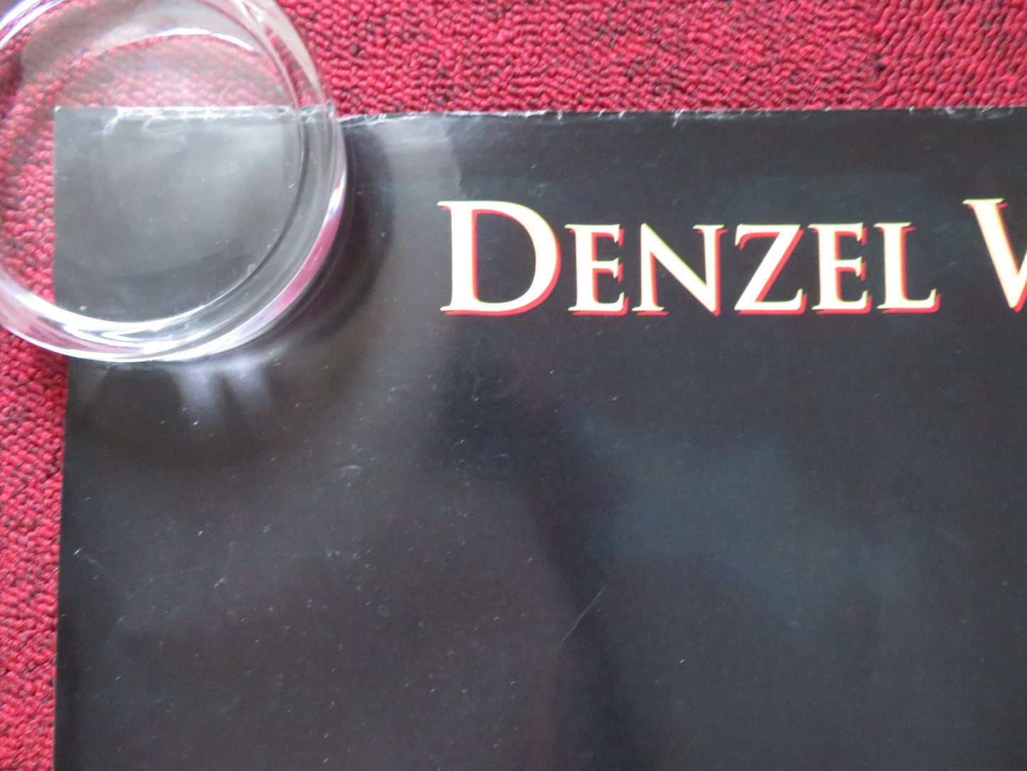 COURAGE UNDER FIRE UK QUAD (30"x 40") ROLLED POSTER DENZEL WASHINGTON 1996 Rendezvous Cinema Movie posters