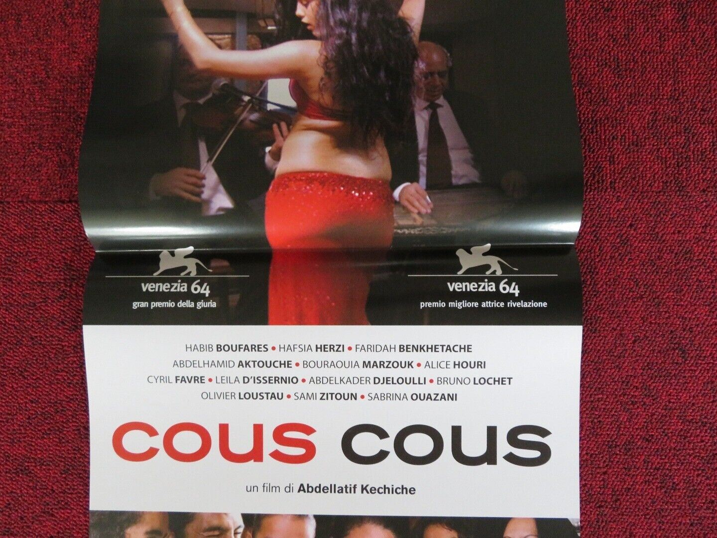 COUS COUS / the secret of the grain ITALIAN LOCANDINA (27"x12.5") POSTER '07 - Rendezvous Cinema