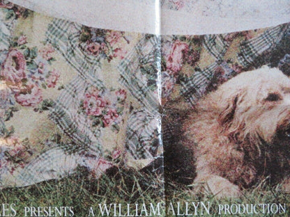 COUSINS US ONE SHEET POSTER TED DANSON ISABELLA ROSSELLINI 1989 Movie posters