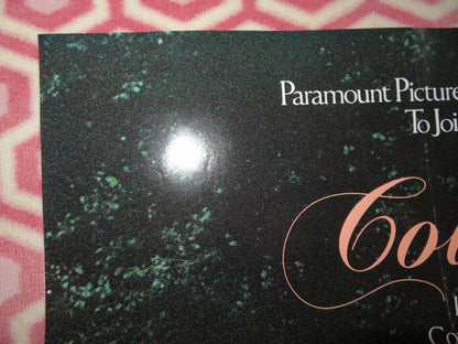 COUSINS US ONE SHEET POSTER TED DANSON ISABELLA ROSSELLINI 1989 Movie posters