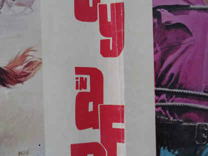 COWBOY IN AFRICA / AFRICA: TEXAS STYLE ITALIAN FOTOBUSTA POSTER H. O'BRIAN 1967 Rendezvous Cinema Movie posters