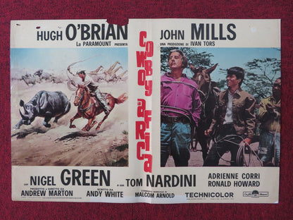 COWBOY IN AFRICA / AFRICA: TEXAS STYLE ITALIAN FOTOBUSTA POSTER H. O'BRIAN 1967 Rendezvous Cinema Movie posters