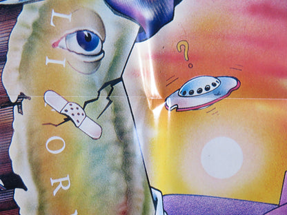 CRACKING UP FOLDED US ONE SHEET POSTER MICHAEL MISLOVE FRED WILLARD 1977 Rendezvous Cinema Movie posters