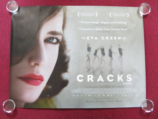 CRACKS UK QUAD (30"x 40") ROLLED POSTER EVA GREEN JUNO TEMPLE 2009 Rendezvous Cinema Movie posters