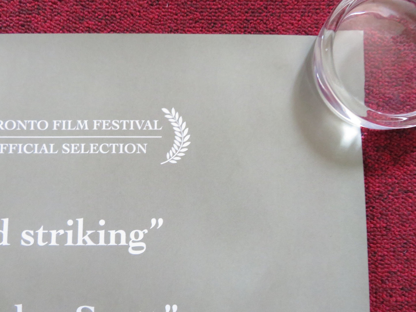 CRACKS UK QUAD (30"x 40") ROLLED POSTER EVA GREEN JUNO TEMPLE 2009 Rendezvous Cinema Movie posters