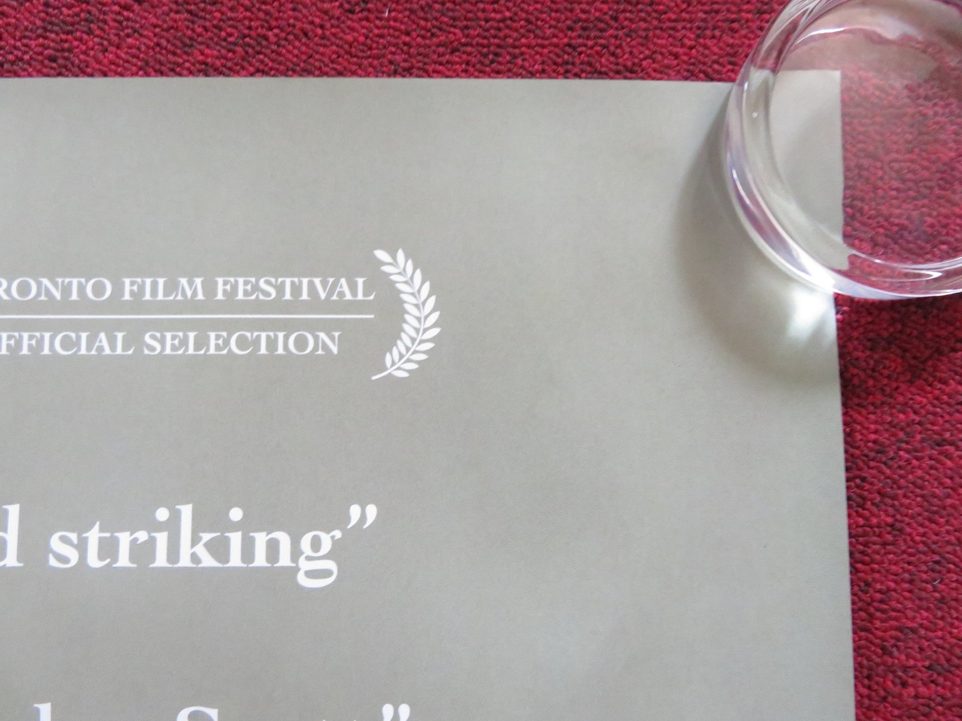 CRACKS UK QUAD (30"x 40") ROLLED POSTER EVA GREEN JUNO TEMPLE 2009 Rendezvous Cinema Movie posters