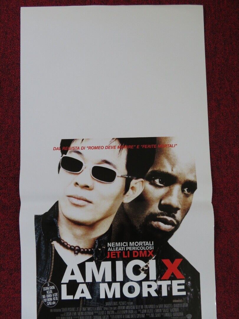 CRADLE 2 THE GRAVE ITALIAN LOCANDINA (27.5"x13") POSTER JET LI DMX KELLY HU '03 Movie posters