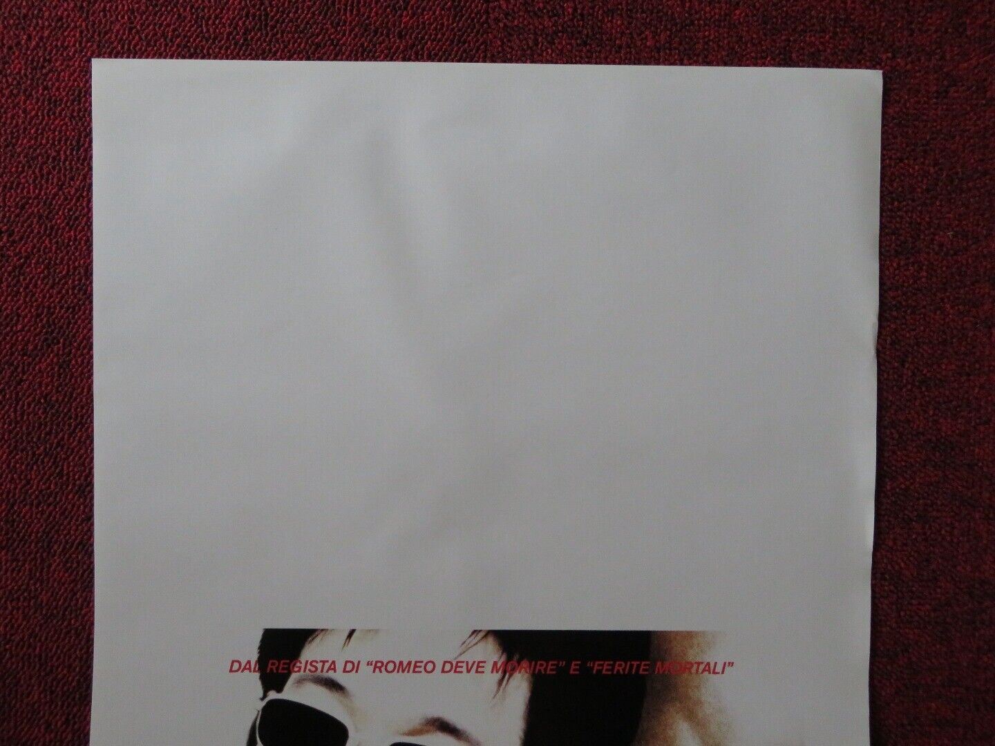 CRADLE 2 THE GRAVE ITALIAN LOCANDINA (27.5"x13") POSTER JET LI DMX KELLY HU 2003 Rendezvous Cinema Movie posters