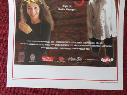 CRAJ - DOMANI ITALIAN LOCANDINA (27.5"x13") POSTER TERESA DE SIO 2005 - Rendezvous Cinema