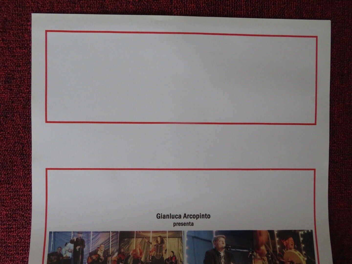 CRAJ - DOMANI ITALIAN LOCANDINA (27.5"x13") POSTER TERESA DE SIO 2005 - Rendezvous Cinema