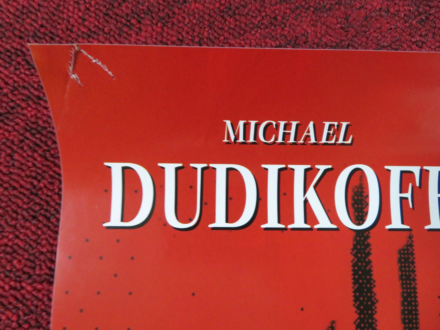 CRASH DIVE VHS POSTER MICHAEL DUDIKOFF FREDERIC FORREST 1996 Rendezvous Cinema Movie posters