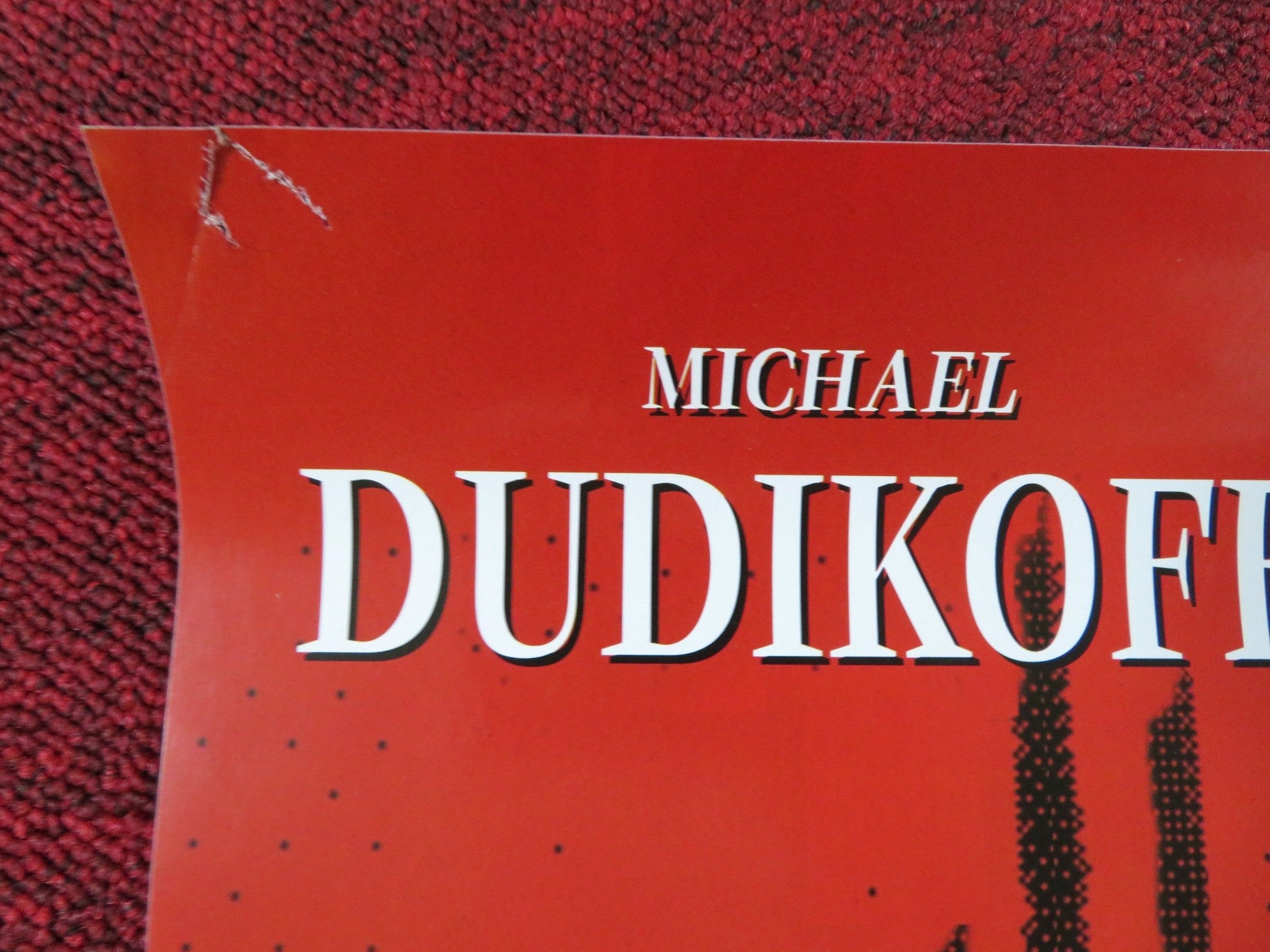 CRASH DIVE VHS POSTER MICHAEL DUDIKOFF FREDERIC FORREST 1996 Rendezvous Cinema Movie posters