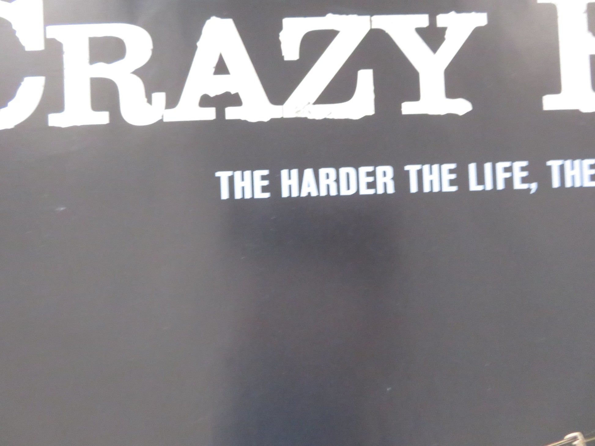 CRAZY HEART UK QUAD (30"x 40") ROLLED POSTER JEFF BRIDGES JAMES KEANE 2009 Rendezvous Cinema Movie posters