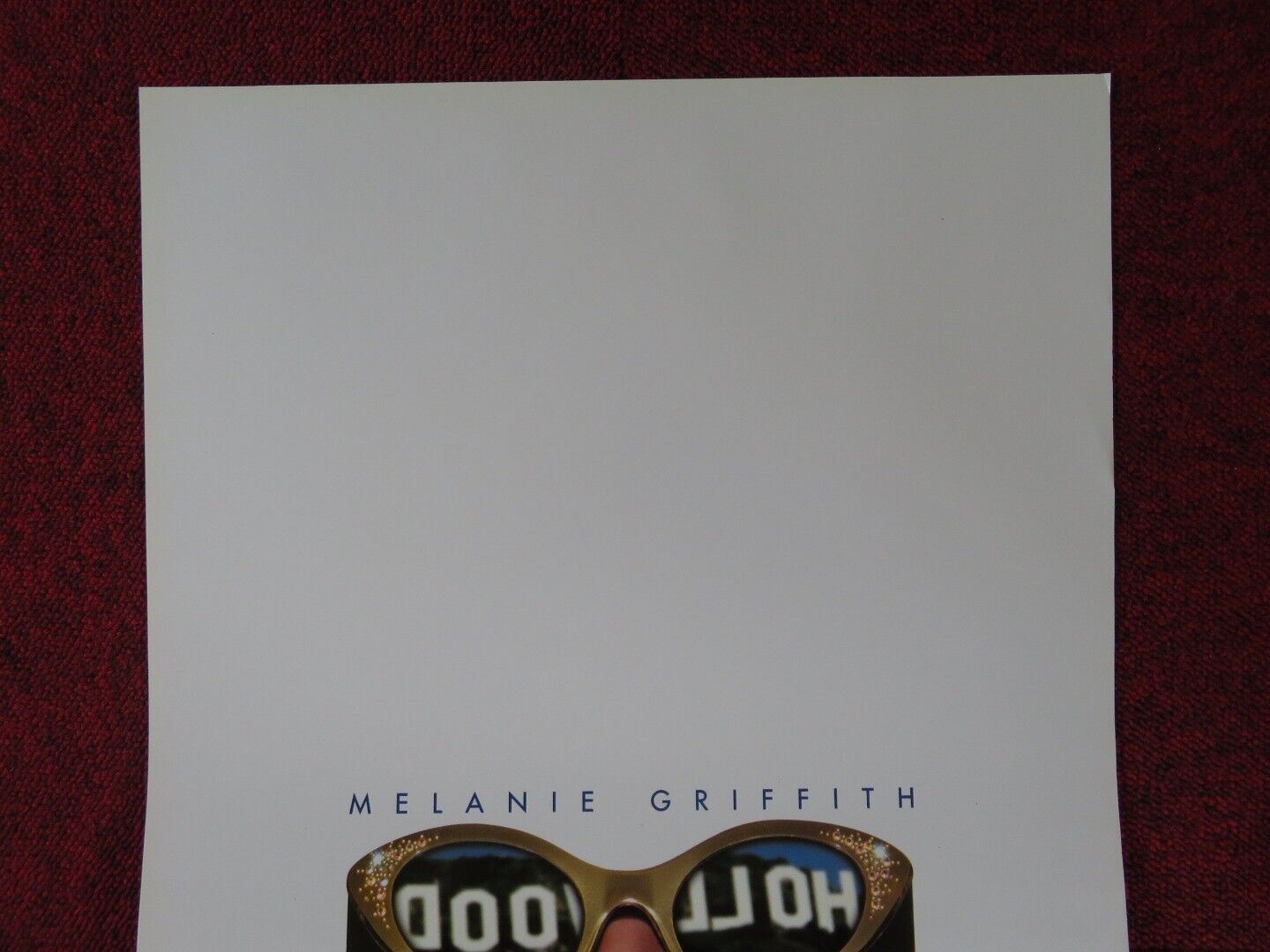 CRAZY IN ALABAMA ITALIAN LOCANDINA (27.5"x13") POSTER MELANIE GRIFFITH 1999 Movie posters