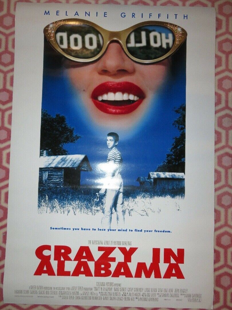 CRAZY IN ALABAMA US ONE SHEET ROLLED POSTER MELANIE GRIFFITH 1999 Movie posters