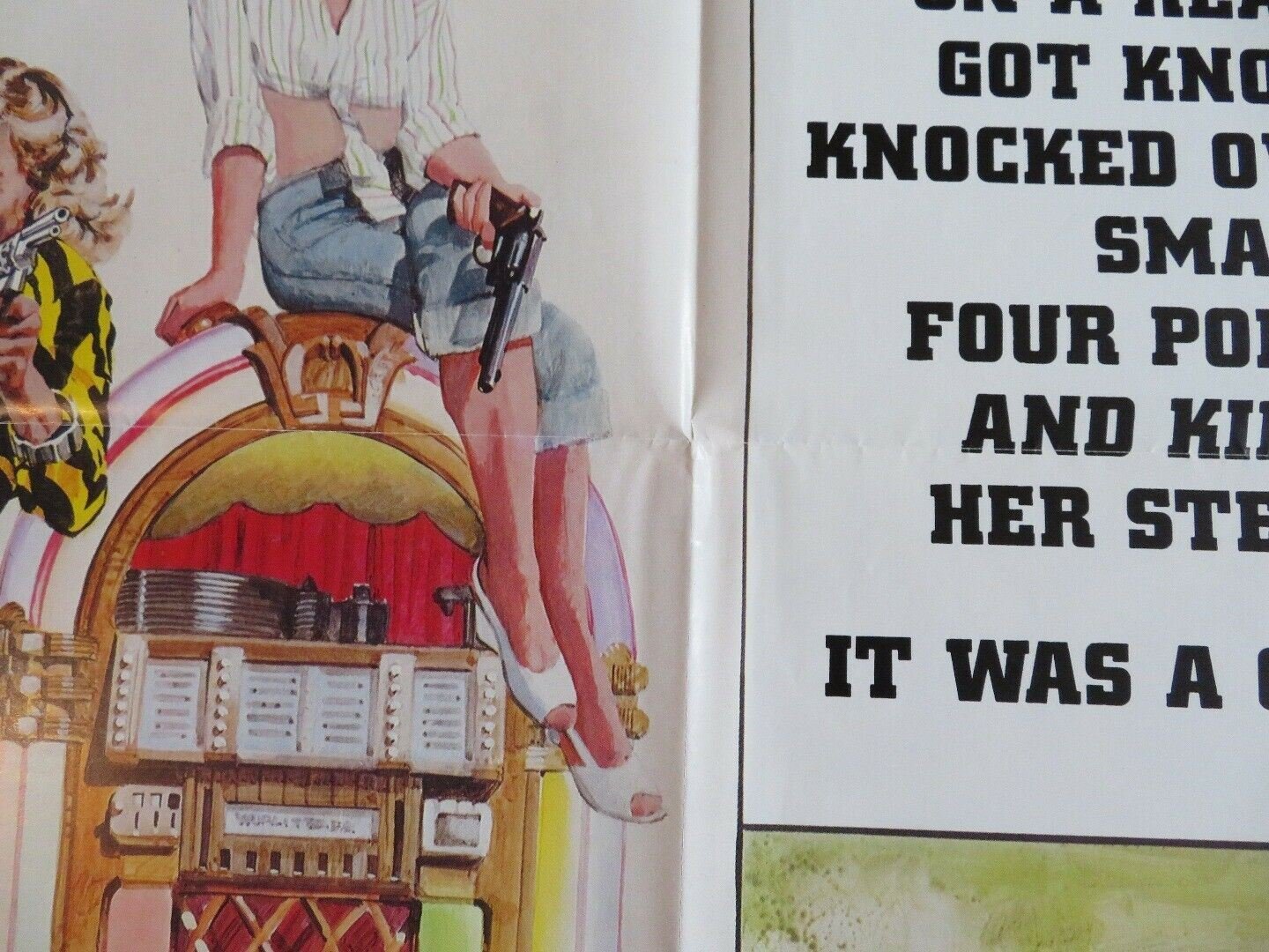 CRAZY MAMA US ONE SHEET POSTER STUART WHITMAN ANN SOTHERN 1975 Movie posters