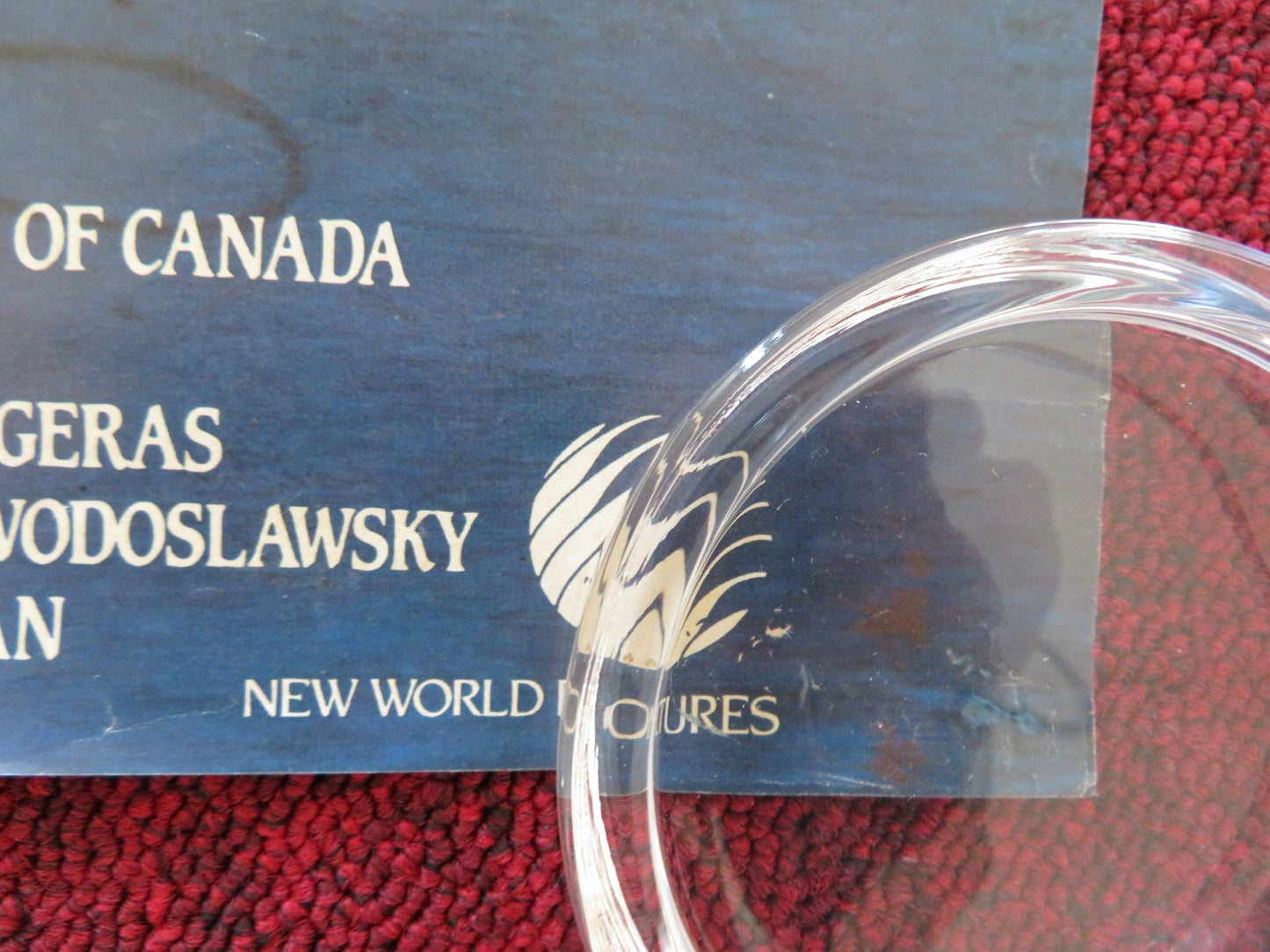 CRAZY MOON VHS VIDEO POSTER KIEFFER SUTHERLAND VANESSA VAUGHAN 1987 Rendezvous Cinema Movie posters