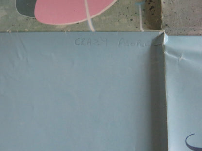 CRAZY PEOPLE UK QUAD POSTER FOLDED DUDLEY MOORE DARYL HANNAH 1990 Rendezvous Cinema Movie posters