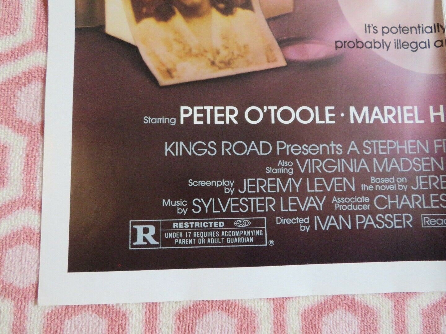 CREATOR US ONE SHEET POSTER MARIEL HEMINGWAY PETER O'TOOLE 1985 Movie posters