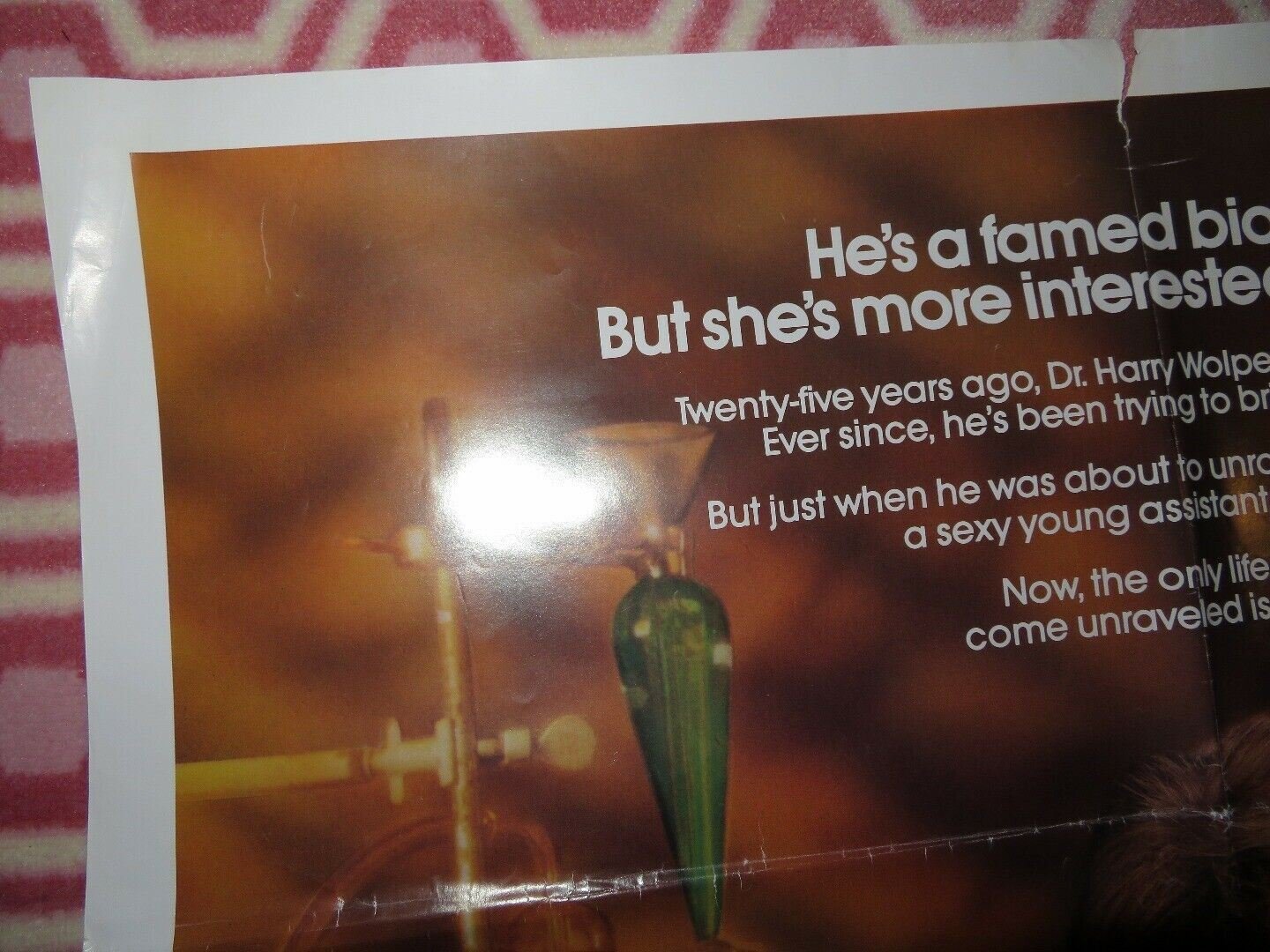 CREATOR US ONE SHEET POSTER PETER O'TOOLE MARIEL HEMINGWWAY 1985 Movie posters