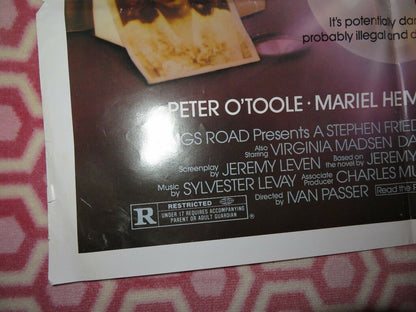 CREATOR US ONE SHEET POSTER PETER O'TOOLE MARIEL HEMINGWWAY 1985 Movie posters