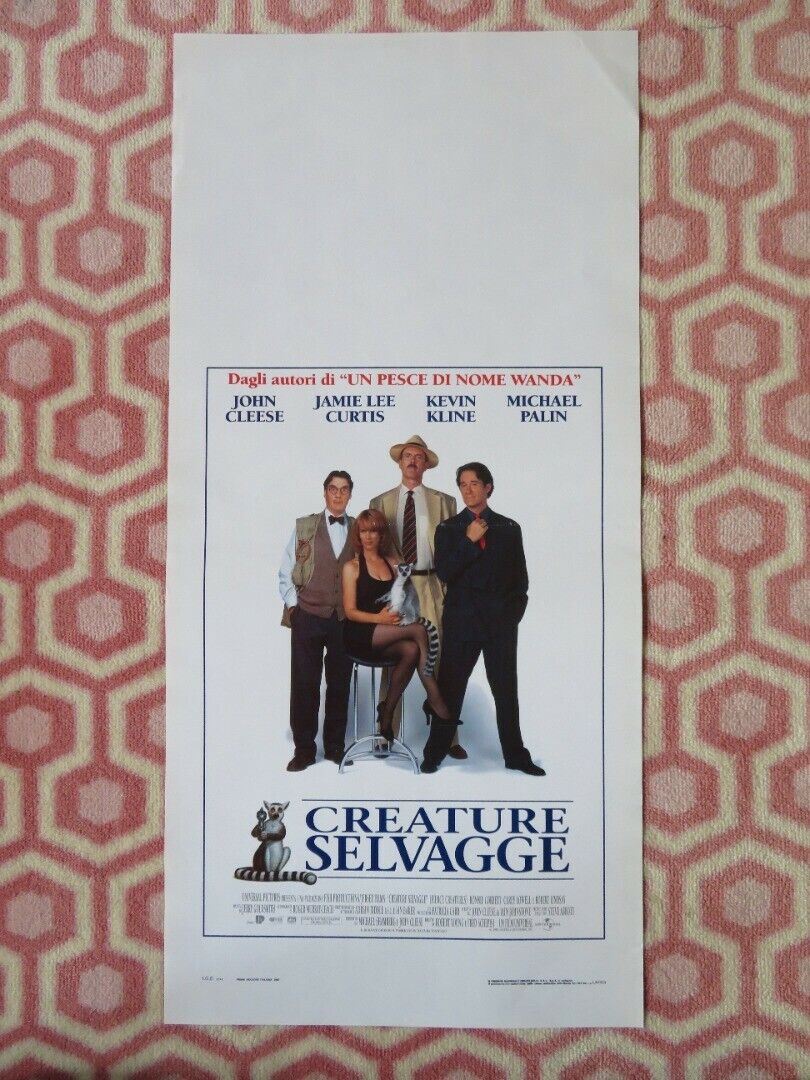 CREATURE SELVAGGE / Fierce Creatures ITALIAN LOCANDINA (27.5"x13") POSTER 1997 Movie posters