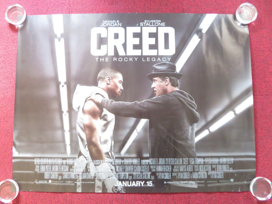 CREED UK QUAD (30"x 40") ROLLED POSTER SYLVESTER STALLONE MICHAEL B. JORDAN 2015 Rendezvous Cinema Movie posters