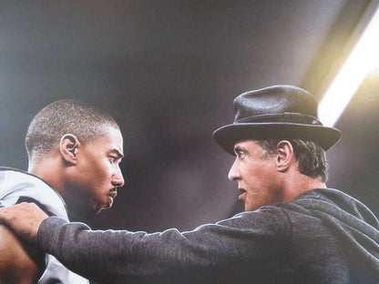 CREED US ONE SHEET ROLLED POSTER MICHAEL B.JORDAN SYLVESTER STALLONE 2015 - Rendezvous Cinema