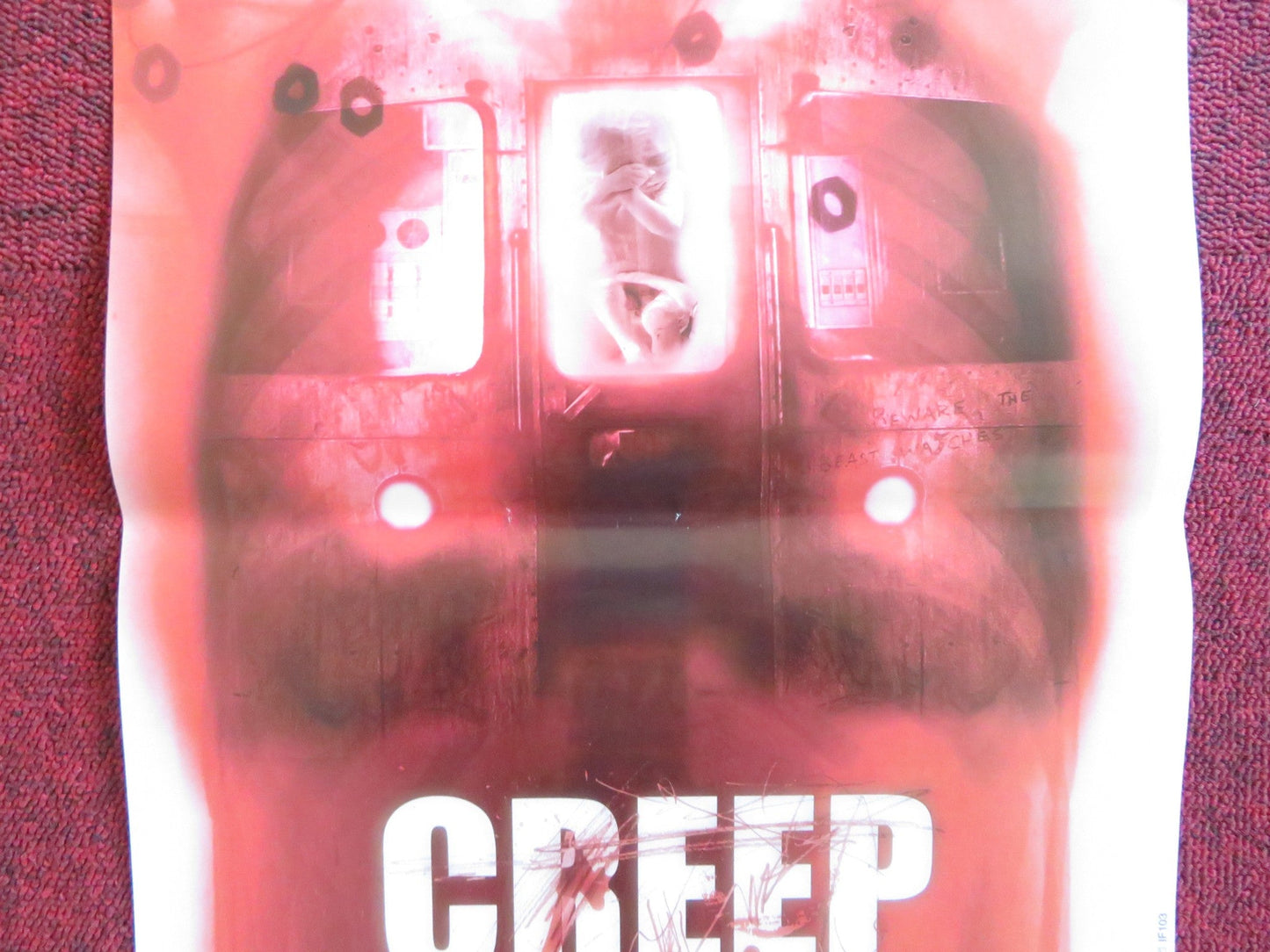 CREEP ITALIAN LOCANDINA POSTER VAS BLACKWOOD FRANKA POTENTE 2004 Rendezvous Cinema Movie posters