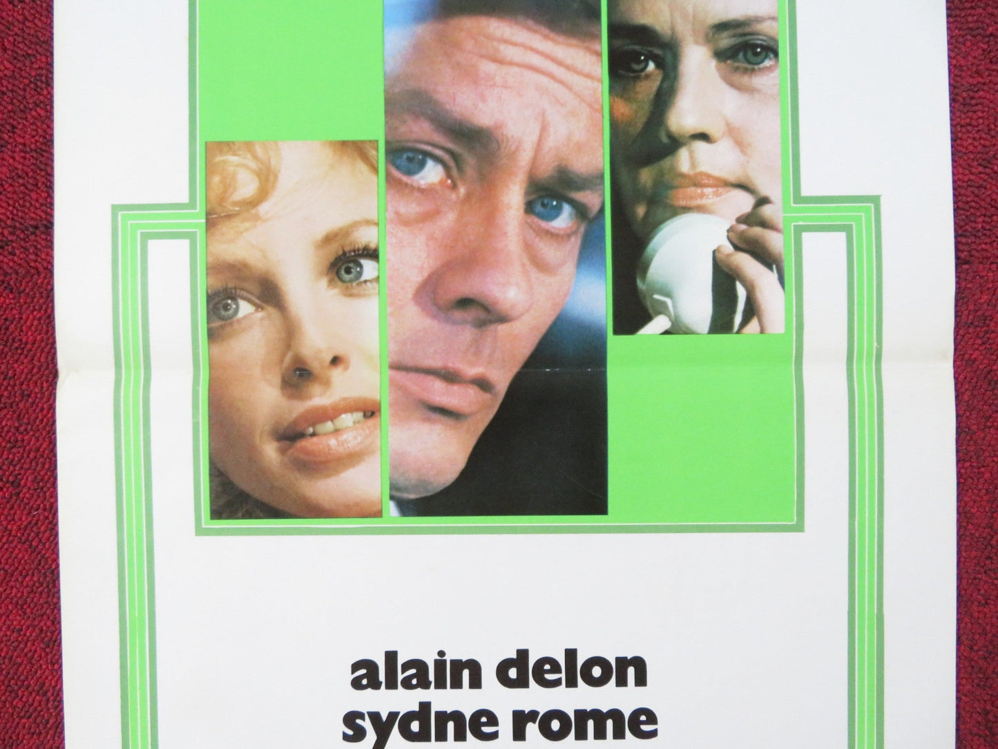 CREEZY ITALIAN LOCANDINA POSTER ALAIN DELON SYDNE ROME 1974 Rendezvous Cinema Movie posters