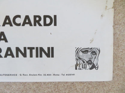 CREMA, CIOCCOLATA E PA...PRIKA ITALIAN 2 FOGLIO POSTER BARBARA BOUCHET 1981 Rendezvous Cinema Movie posters