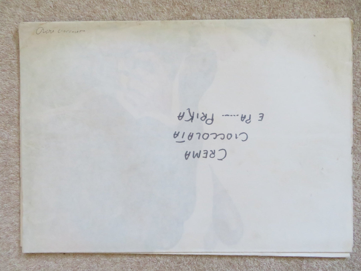 CREMA, CIOCCOLATA E PA...PRIKA ITALIAN 2 FOGLIO POSTER BARBARA BOUCHET 1981 Rendezvous Cinema Movie posters