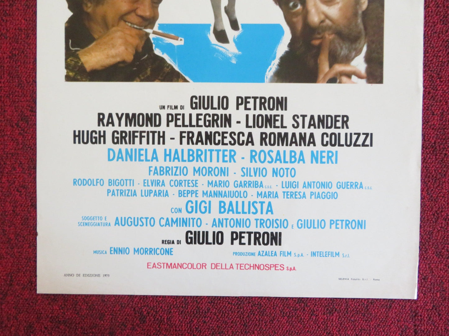 CRESCETE E MOLTIPLICATERI ITALIAN LOCANDINA POSTER RAYMOND PELLEGRIN 1973 Rendezvous Cinema Movie posters
