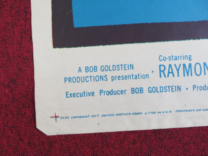 CRIME OF PASSION FOLDED US ONE SHEET POSTER BARBARA STANWYCK S. HAYDEN 1957 Rendezvous Cinema Movie posters